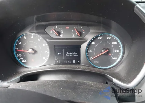 2021 Chevrolet Equinox Fwd Ls из США, поврежденный, VIN 3GNAXHEV5MS100457